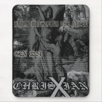 Jacob Wrestling the Angel Mousepad