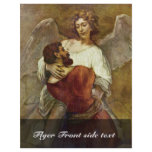 Jacob Wrestling With The Angel By Rembrandt flyers