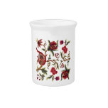 Jacobean Embroidery Drink Pitcher