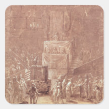 Jacobin Club During the Revolution Sticker