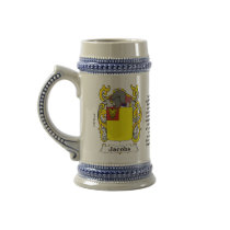 Jacobs Family Coat of Arms Stein mugs by NemethArt Jacobs Family Coat of Arms Stein mugs