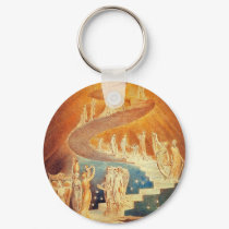 Jacob's Ladder - William Blake keychains