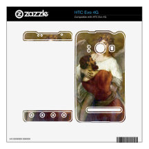Jacob's struggle with the angel by Rembrandt Skin For The HTC Evo 4G