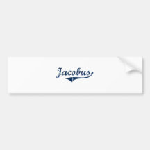 Jacobus Pennsylvania Classic Design Bumper Stickers