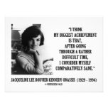 Jacqueline Kennedy Comparatively Sane Quote Invites
