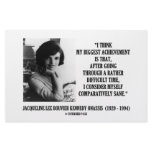 Jacqueline Kennedy Comparatively Sane Quote stationery