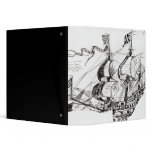 Jacques Cartier's ship, 'Rarete Indes binders