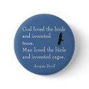 Jacques Deval Bird Button
