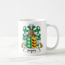 Jacques Family Crest Mug