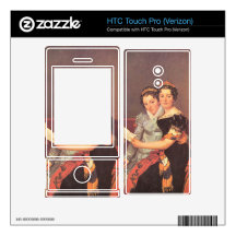 Jacques-Louis David - Portrait of the daughters of HTC Touch Pro Skin