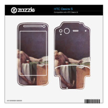Jacques-Louis David - The murdered Marat HTC Desire S Decal
