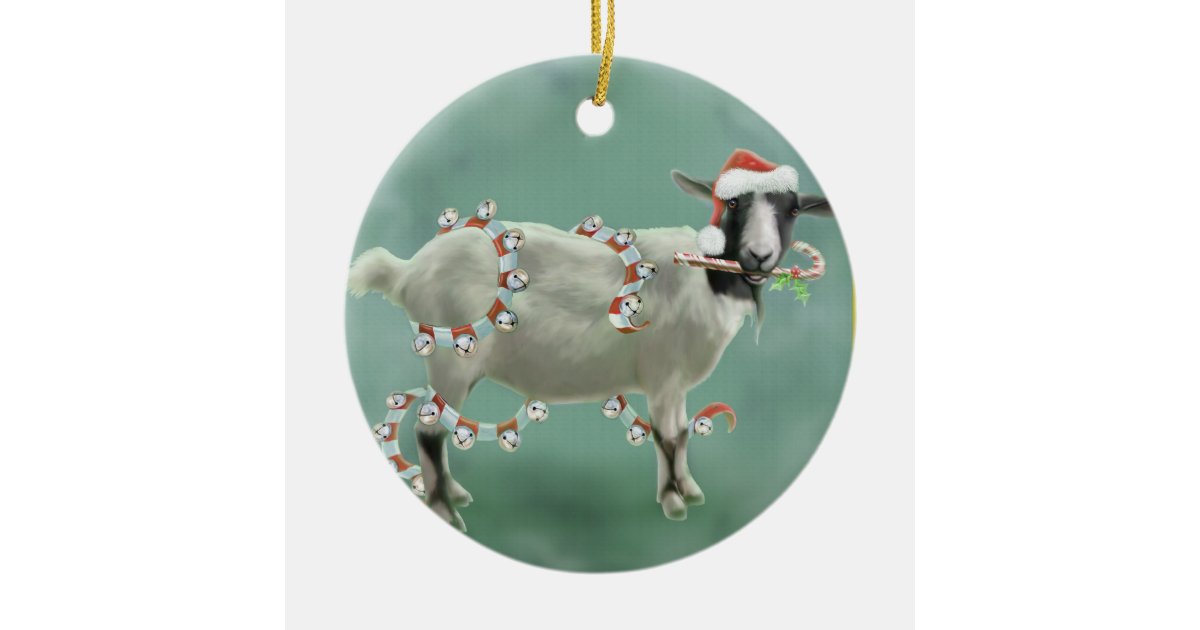 jada the goat christmas ceramic ornament zazzle jada the goat christmas ceramic ornament zazzle