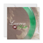 Jade Bangle/Oriental Wedding (TBA) Personalized Announcement