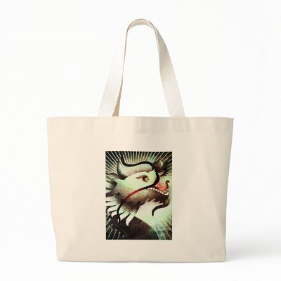 Jade dragon Bag by carofelmy