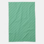 Jade Green Diagonal Stripes. Pattern. Towel