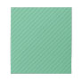 Jade Green Diagonal Stripes. Pattern. Notepad