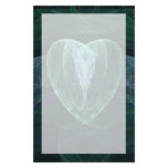 Jade Heart Customized Stationery