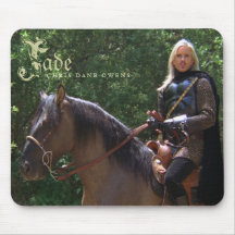 JADE- RIDER -Mouse Pad