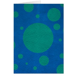 Jade Scattered Spots on Lapis Leather Texture Cards