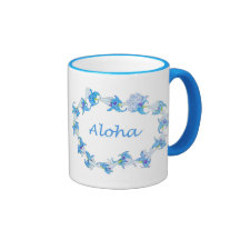 Jade Vine and Tuberose Lei Coffee Mugs
