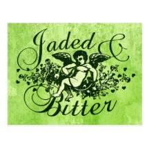 Jaded and Bitter Postcard