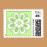 Jadeite Flower postage