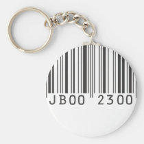 Jaden Barcode Keychain keychains