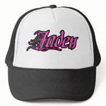 Jaden sombrero Negro y rosa gorras by cgibson8008 Jaden sombrero Negro y rosa gorras
