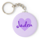 Jaden in Purple Keychain