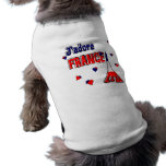 J'Adore France Doggie Tee
