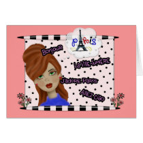 J'adore Paris Diva cards