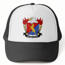 Jaeger Family Crest hats by coatsofarms Jaeger Family Crest hats