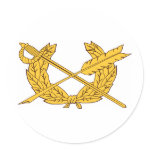 Jag 1 round sticker