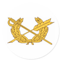Jag 1 round sticker