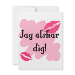 Jag älskar dig - Swedish Custom Announcements