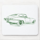 Jag E type Mouse Pads
