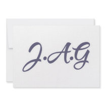 jag purp custom invitation