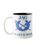Jag We Get It Done mugs