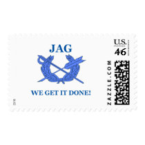 Jag We Get It Done postage