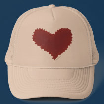Jagged Heart hats by MBS_International Jagged Heart hats