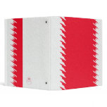 Jagged Little Stripe binders
