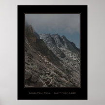 Jagged Longs Peak Trail Print