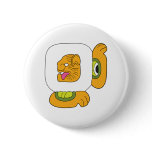 Jagualion Shield Pinback Button