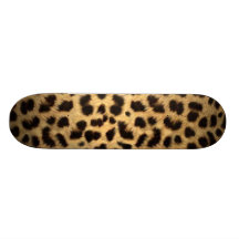 Jaguar Animal Print Custom Skateboard