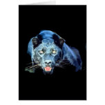 Jaguar - Black Panther Greeting Cards