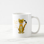Jaguar de ronroneo taza de café