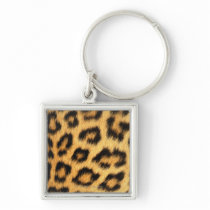 Jaguar Fur Key Chain
