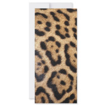 "Jaguar Fur" Custom Rack Card