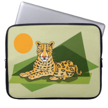 Jaguar Laptop Computer Sleeves