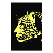 Jaguar Pop Art Stationery